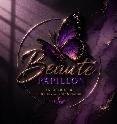 Logo Beauté Papillon – prothésiste ongulaire Pau Simacourbe 64